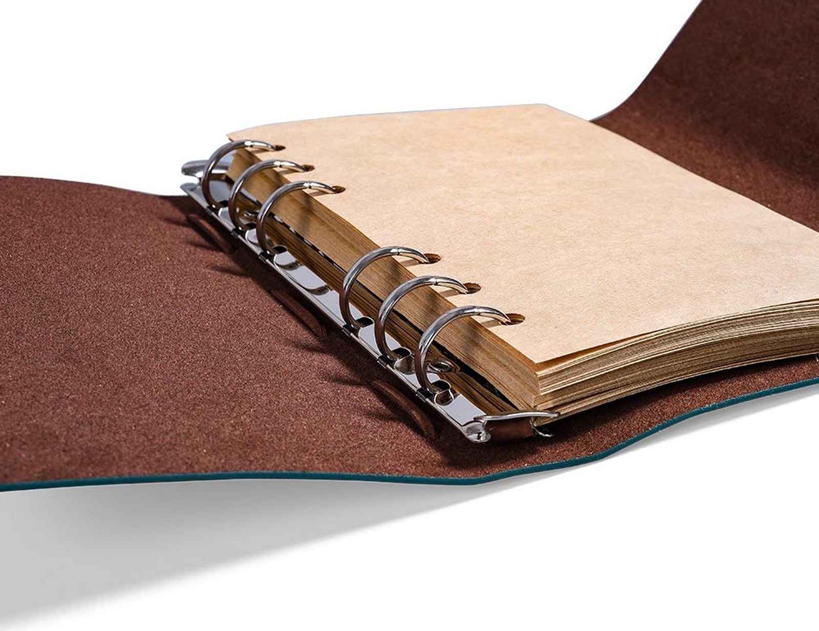 Leather Writing Journal Notebook, Vintage Nautical Spiral Notebook Refillable…