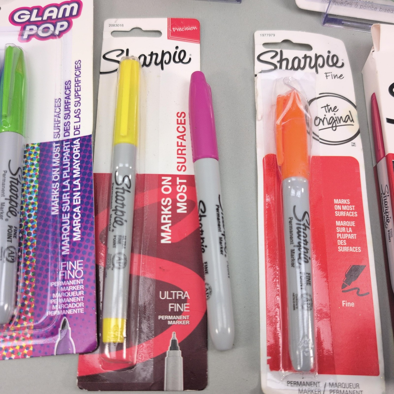 Sharpie Highlighter Permanent Marker Lot Multi-Color 8 Packs Assorted Set