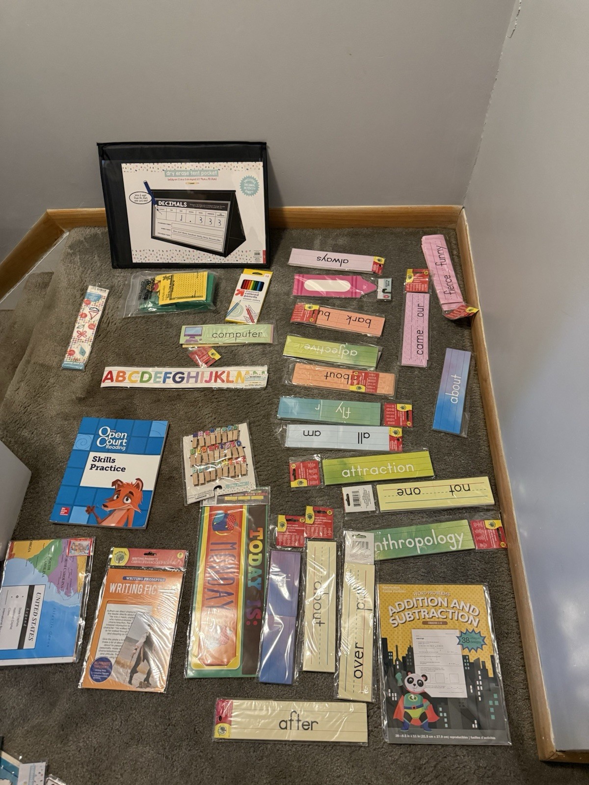 school supplies bundle variety of different stuff