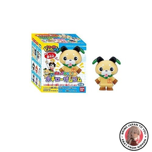 New Pikachin Invention Kit: Reassemble with a click! Pochiro Eraser Box of 12