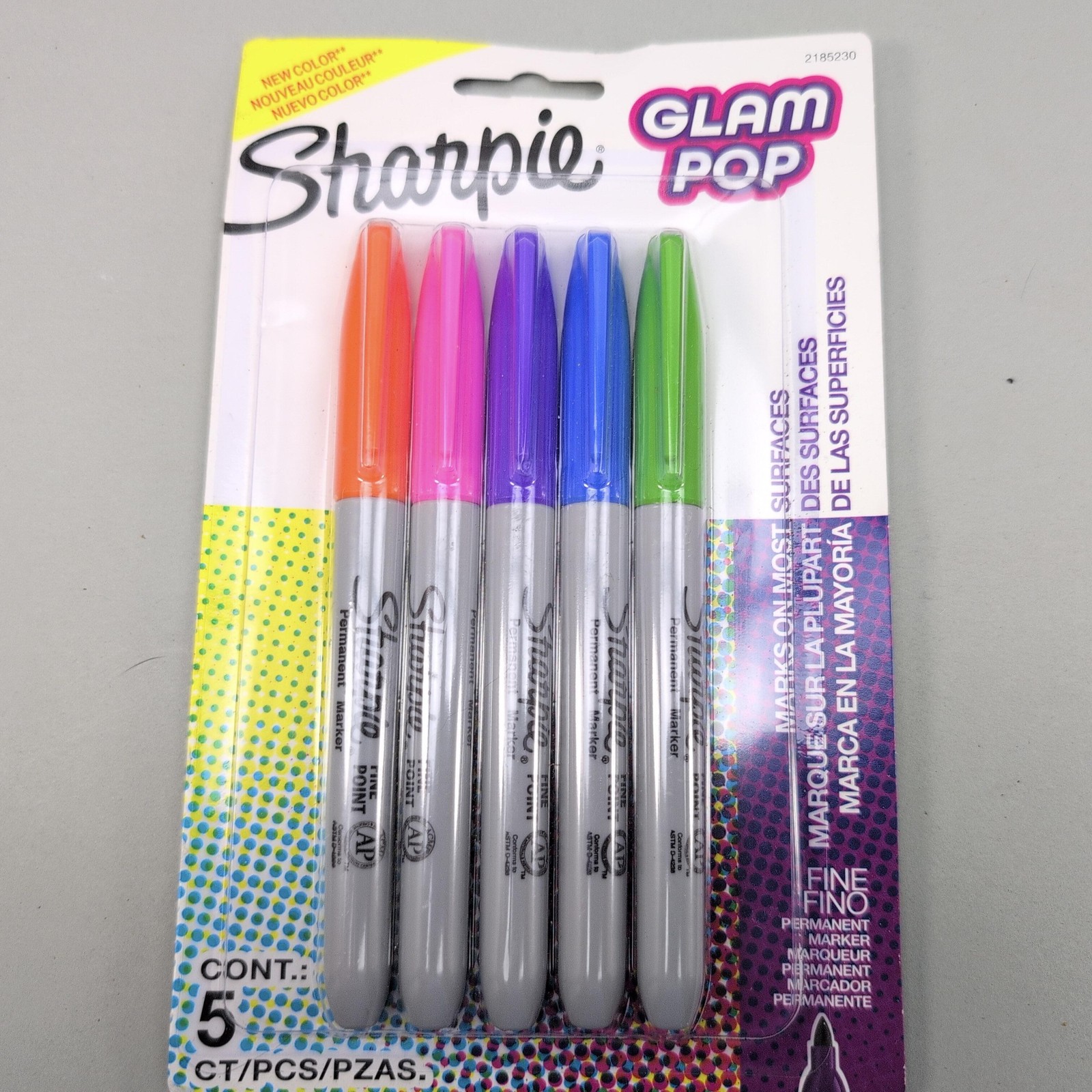 Sharpie Highlighter Permanent Marker Lot Multi-Color 8 Packs Assorted Set