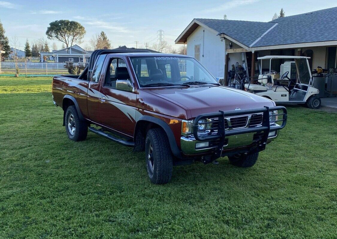 VINTAGE RETRO STYLE VINYL DECALS GRAPHICS FIT NISSAN D 21 PICKUP EXTRA CAB