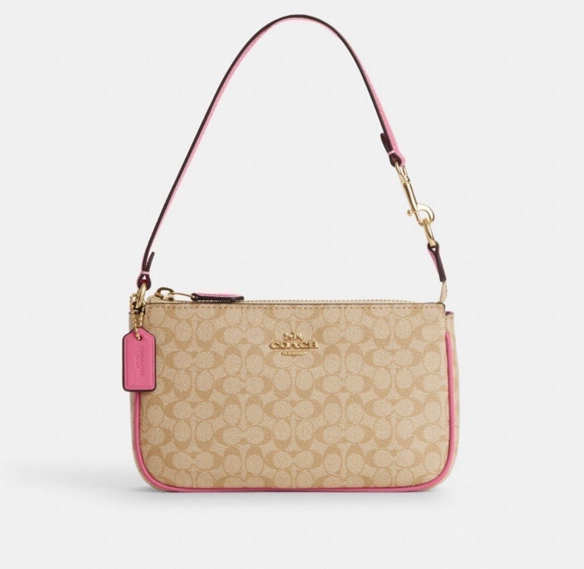 NWT Coach Nolita 19 In Colorblock Signature Canvas CE698