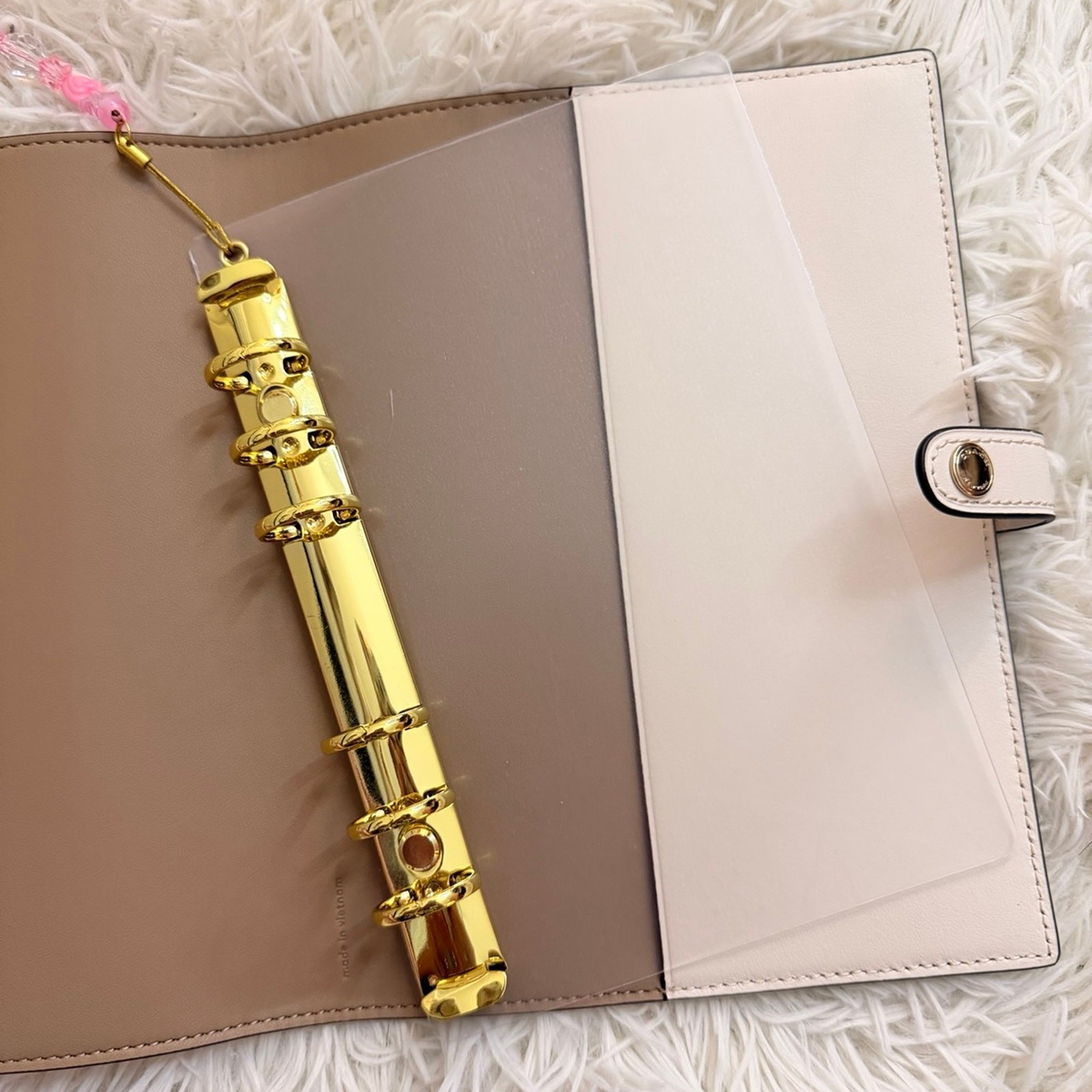 COACH Notebook A6 Binder Adapter Insert ONLY I *NOTEBOOK* Not Included