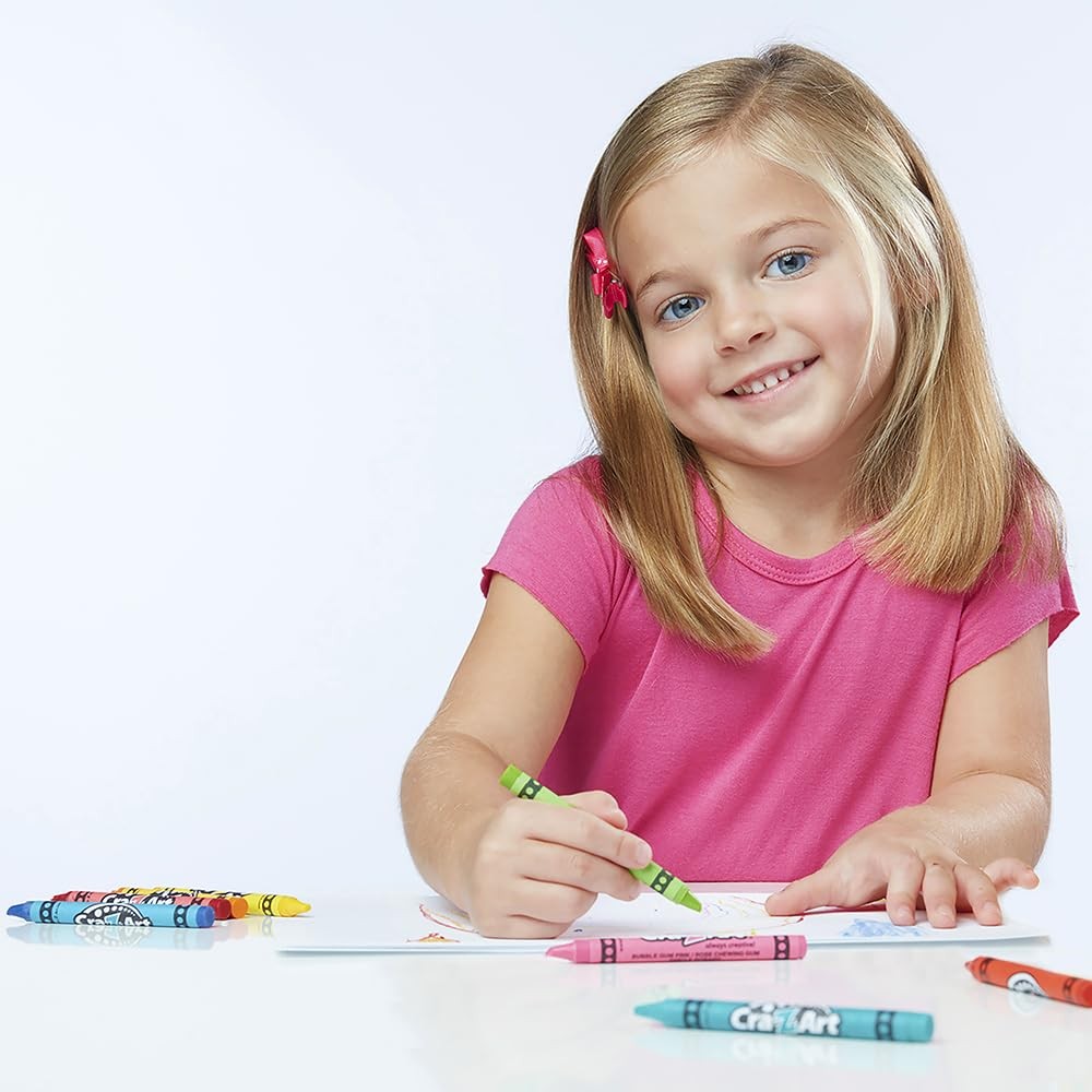 Cra-Z-Art Crayons, Bulk Pack, 24 Count, 24 24 Count (Pack of 24), Multi-color