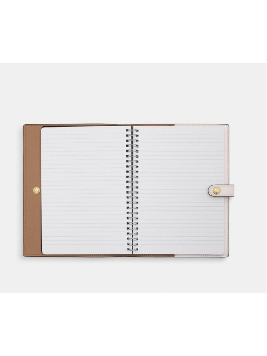 NEW Coach Notebook in White Signature Canvas CZ198 with planner NWT