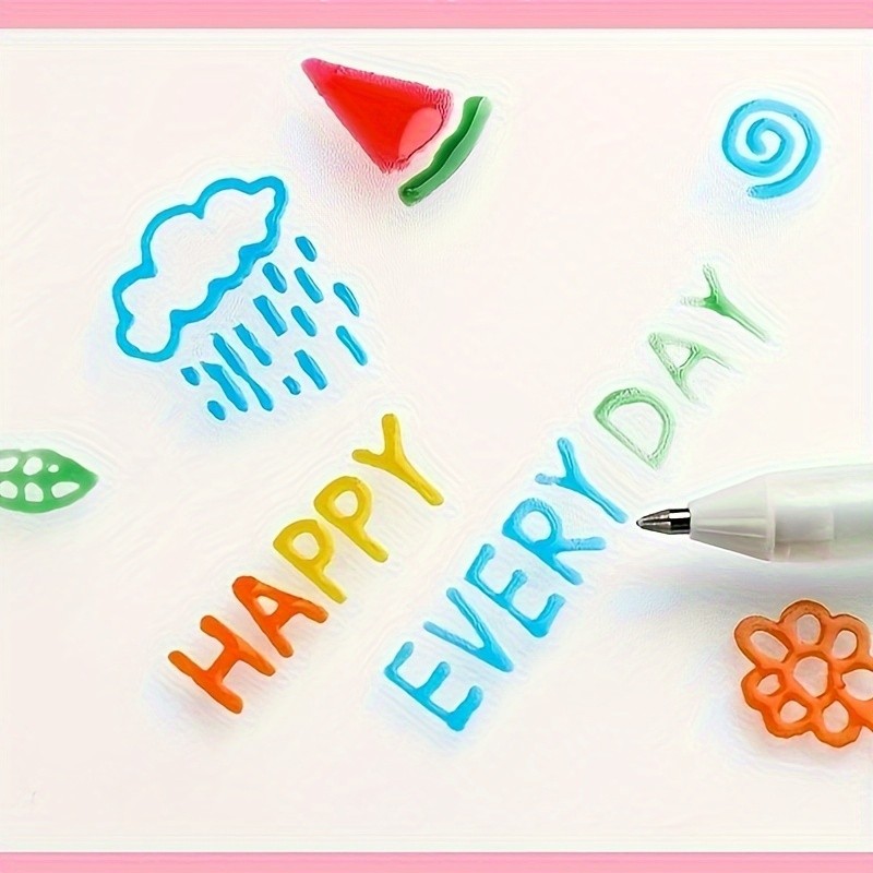 Multi-color Pen 12pcs Highlighter 12 Color Paint Pen Marker School Office Supply