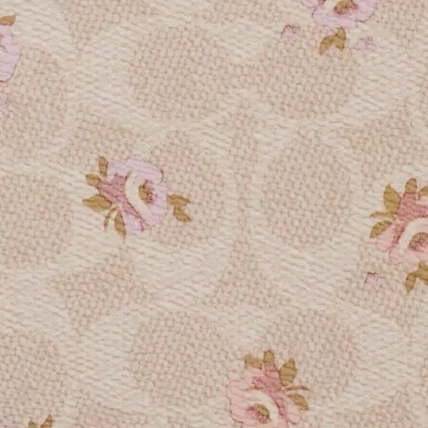 NWT Coach Notebook Gold/Sand Multi With Floral Print CAO58