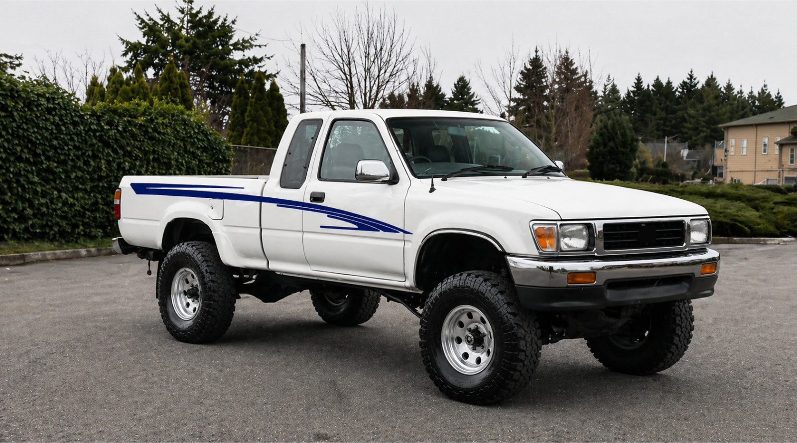93 Vintage Style fits Toyota pickup retro Vinyl Decals graphics stickers Set