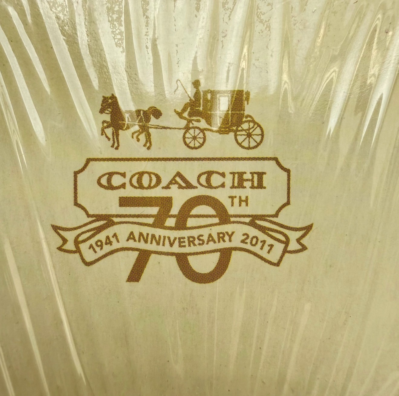 Coach Legacy 70th Anniversary Striped Notebook Set (2) and Pencil Set (10)