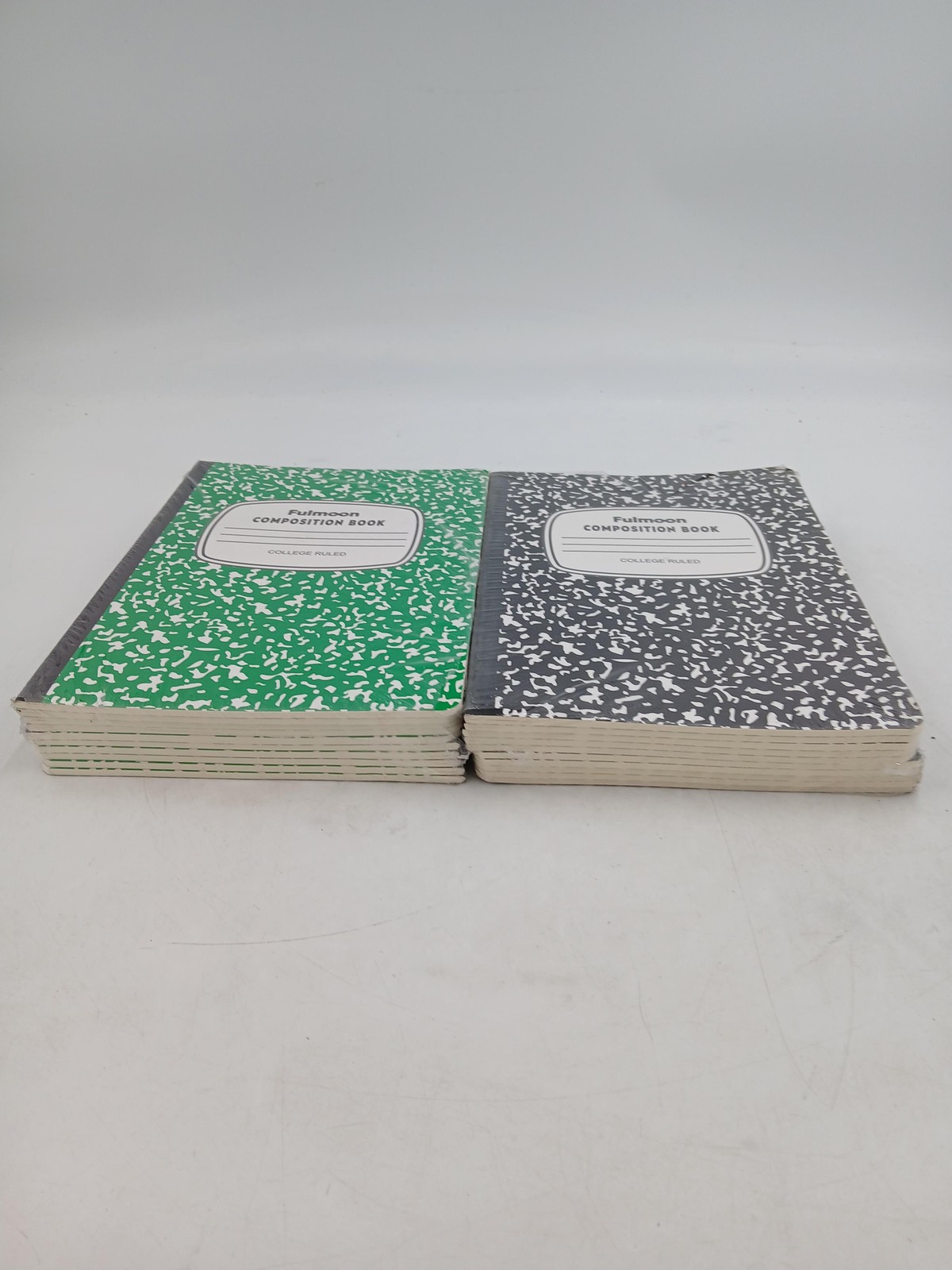 Fullmoon Composition Notebooks College Abstract Marble Multi Color Lot of 20