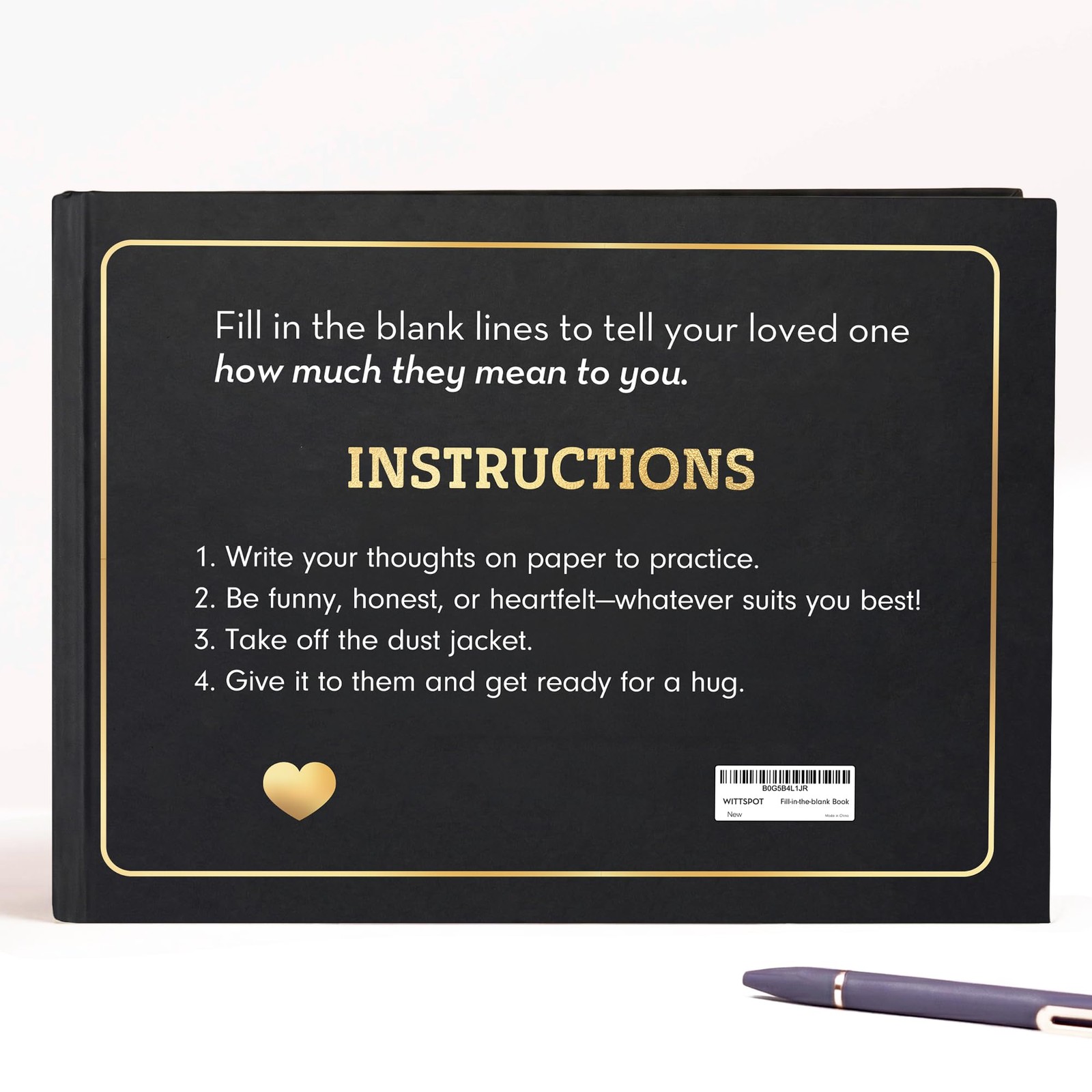 What I Love About You Book Valentines Day Gifts Fill in the Blank Couples