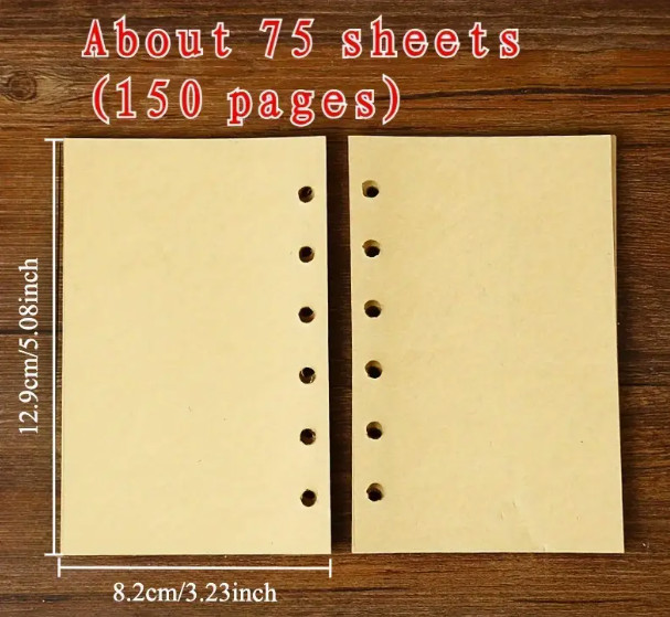 Nautical Spiral Notebook Refillable Writing Journal Notebook 4 Colors BLK1114
