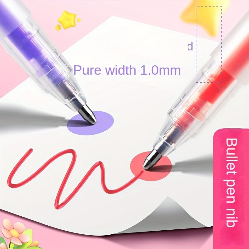 Multi-color Pen 12pcs Highlighter 12 Color Paint Pen Marker School Office Supply
