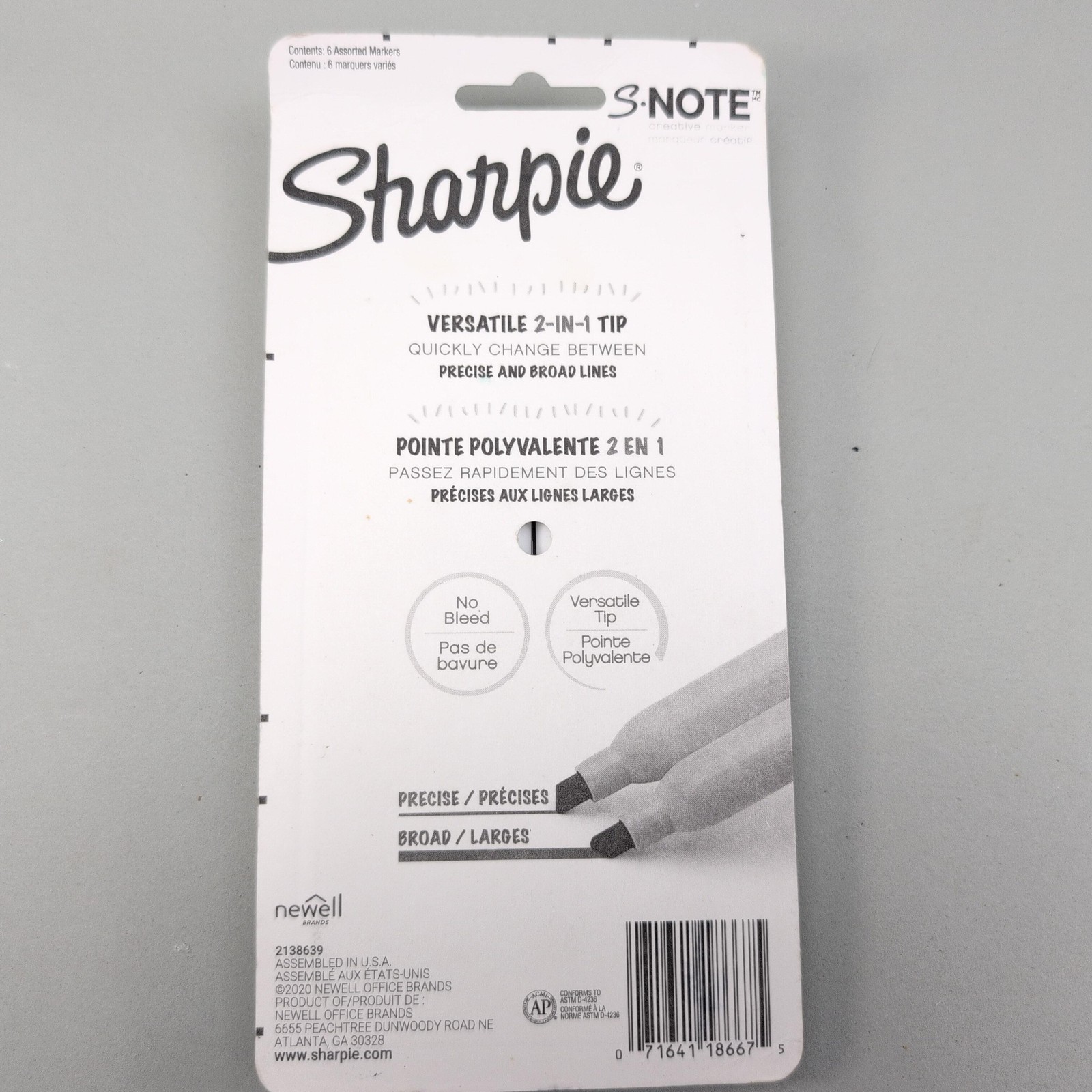 Sharpie Highlighter Permanent Marker Lot Multi-Color 8 Packs Assorted Set