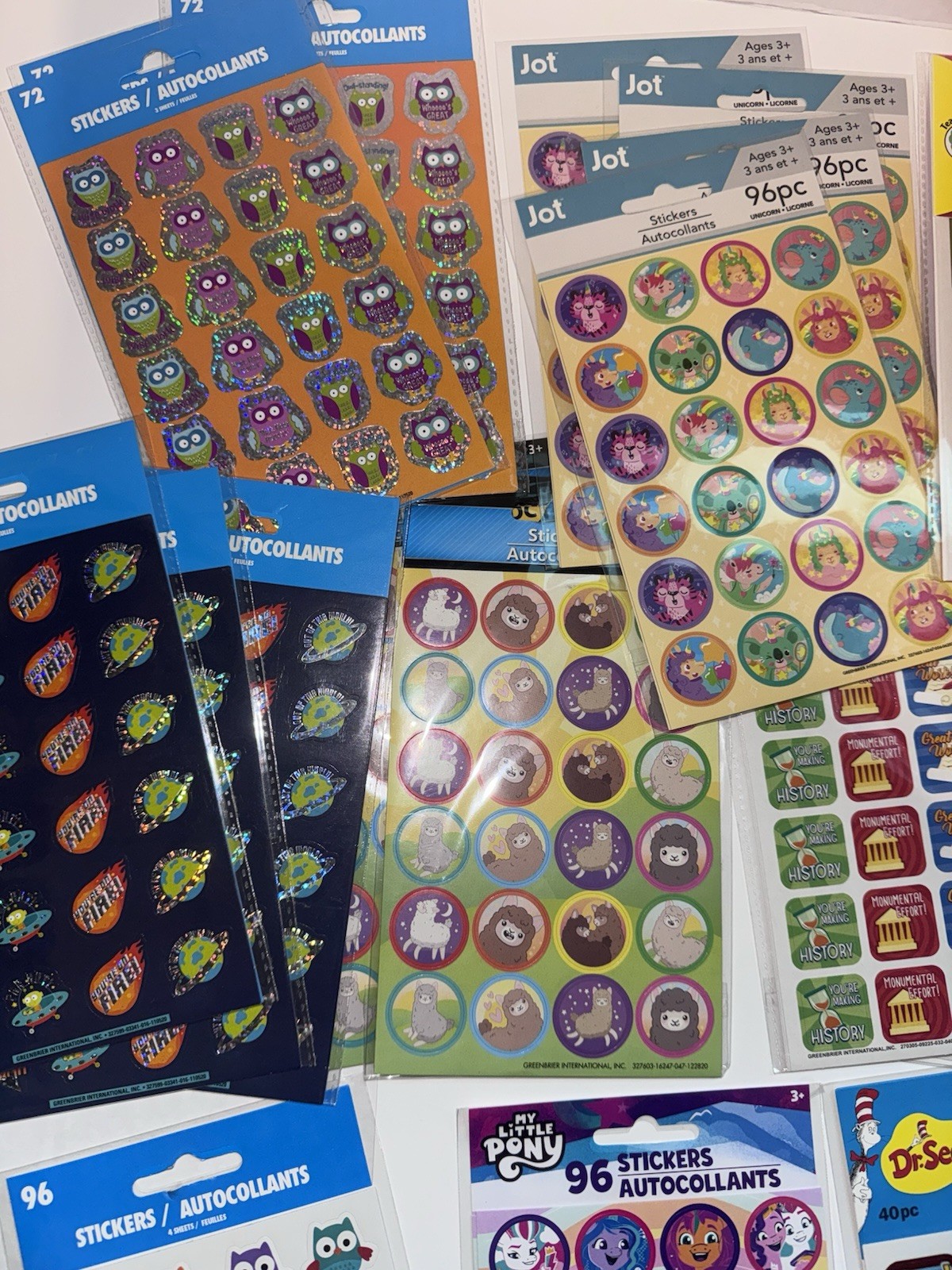 Teacher Sticker Pack 31 Packs Motivational Reward Stickers for Kids 2200 Pieces