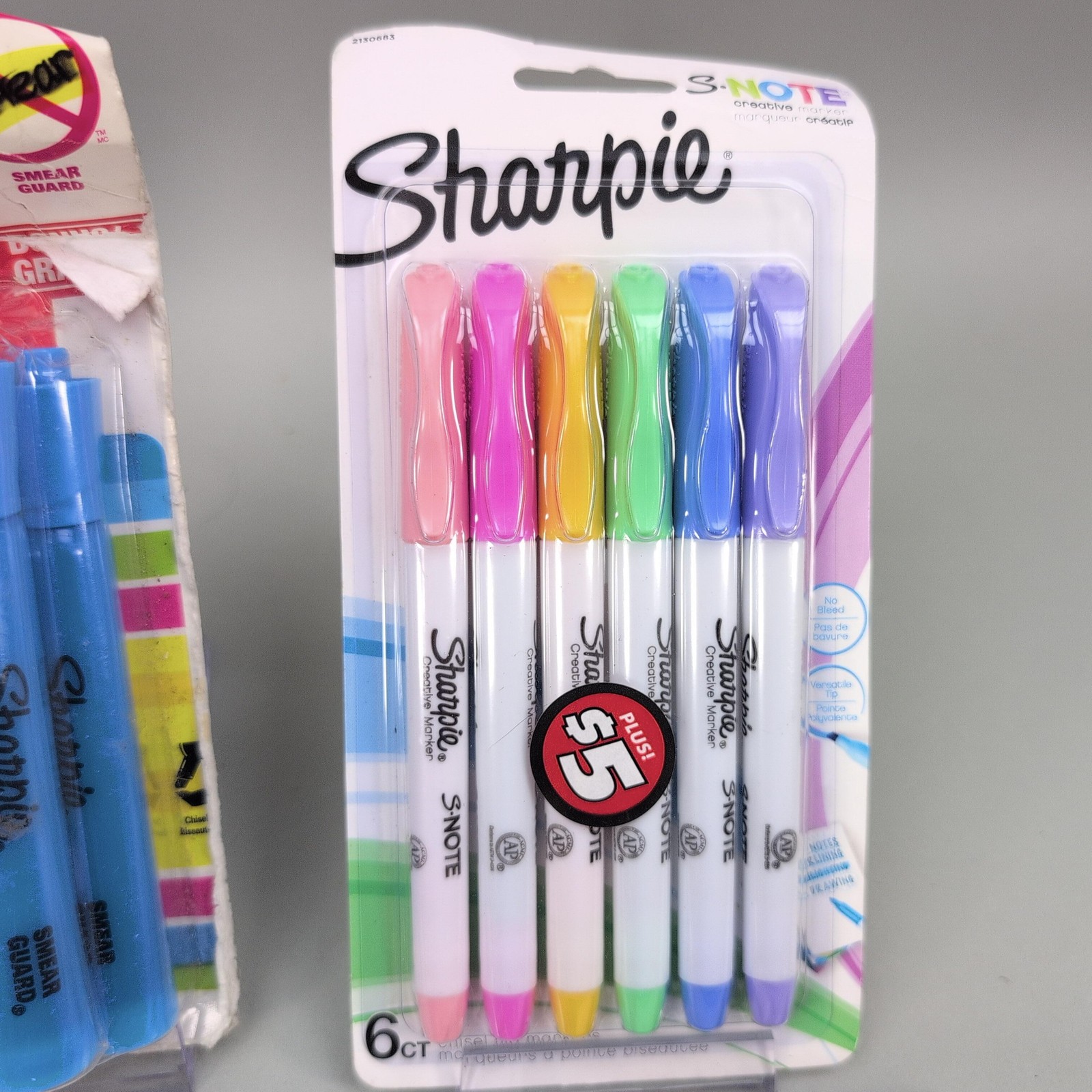 Sharpie Highlighter Permanent Marker Lot Multi-Color 8 Packs Assorted Set