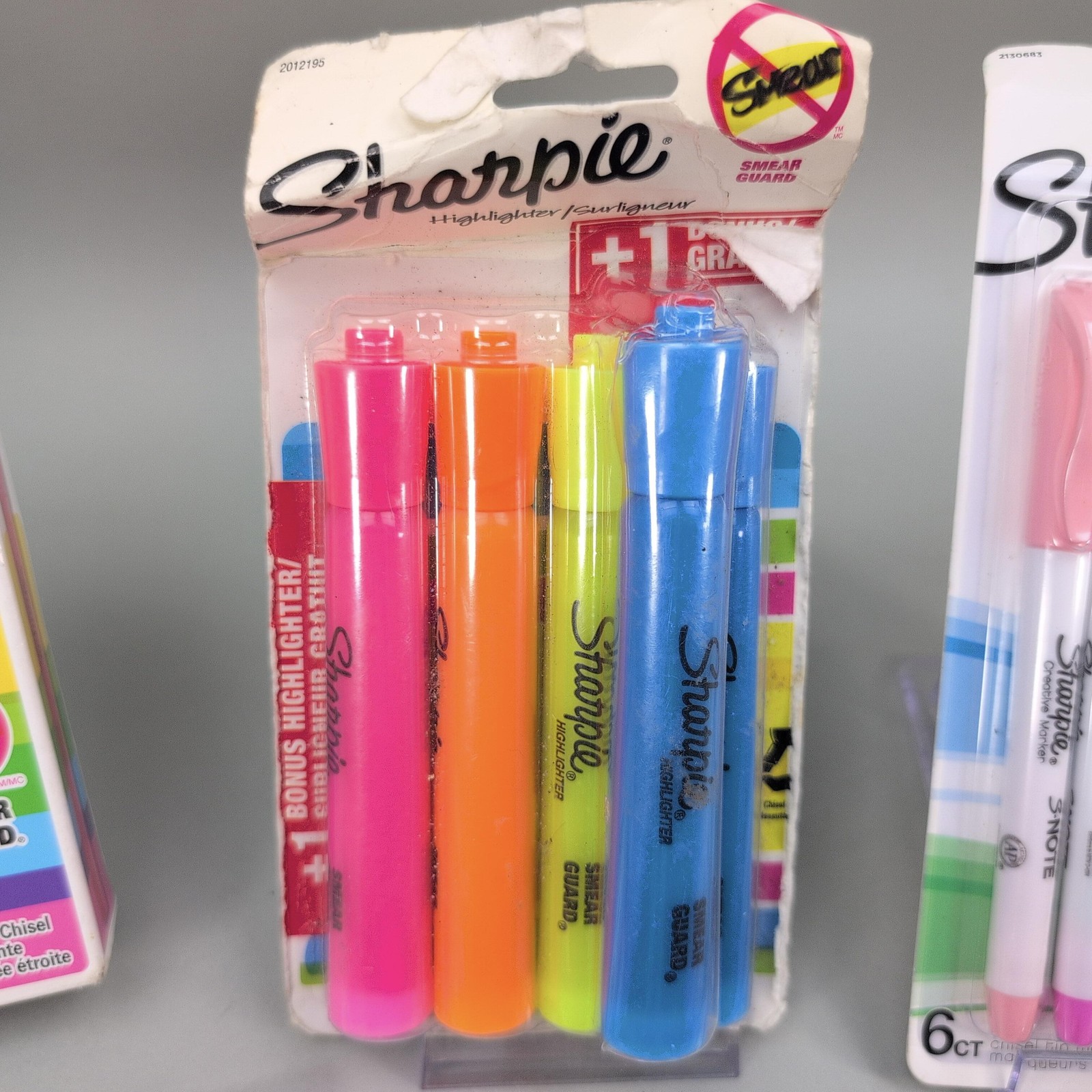 Sharpie Highlighter Permanent Marker Lot Multi-Color 8 Packs Assorted Set