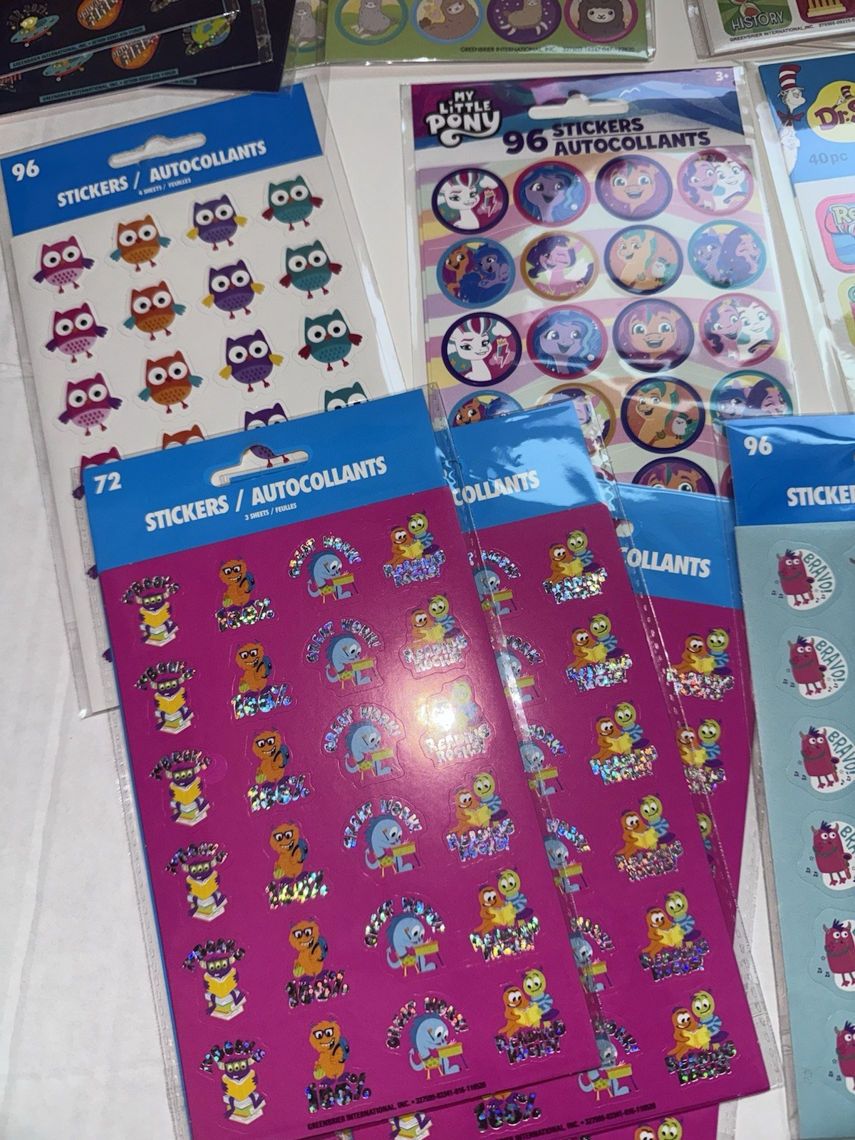 Teacher Sticker Pack 31 Packs Motivational Reward Stickers for Kids 2200 Pieces