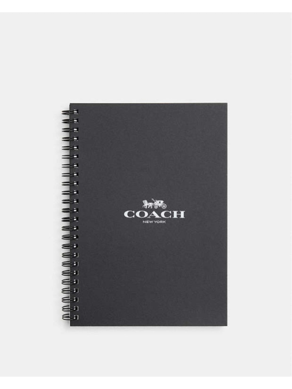 NEW Coach Notebook in White Signature Canvas CZ198 with planner NWT