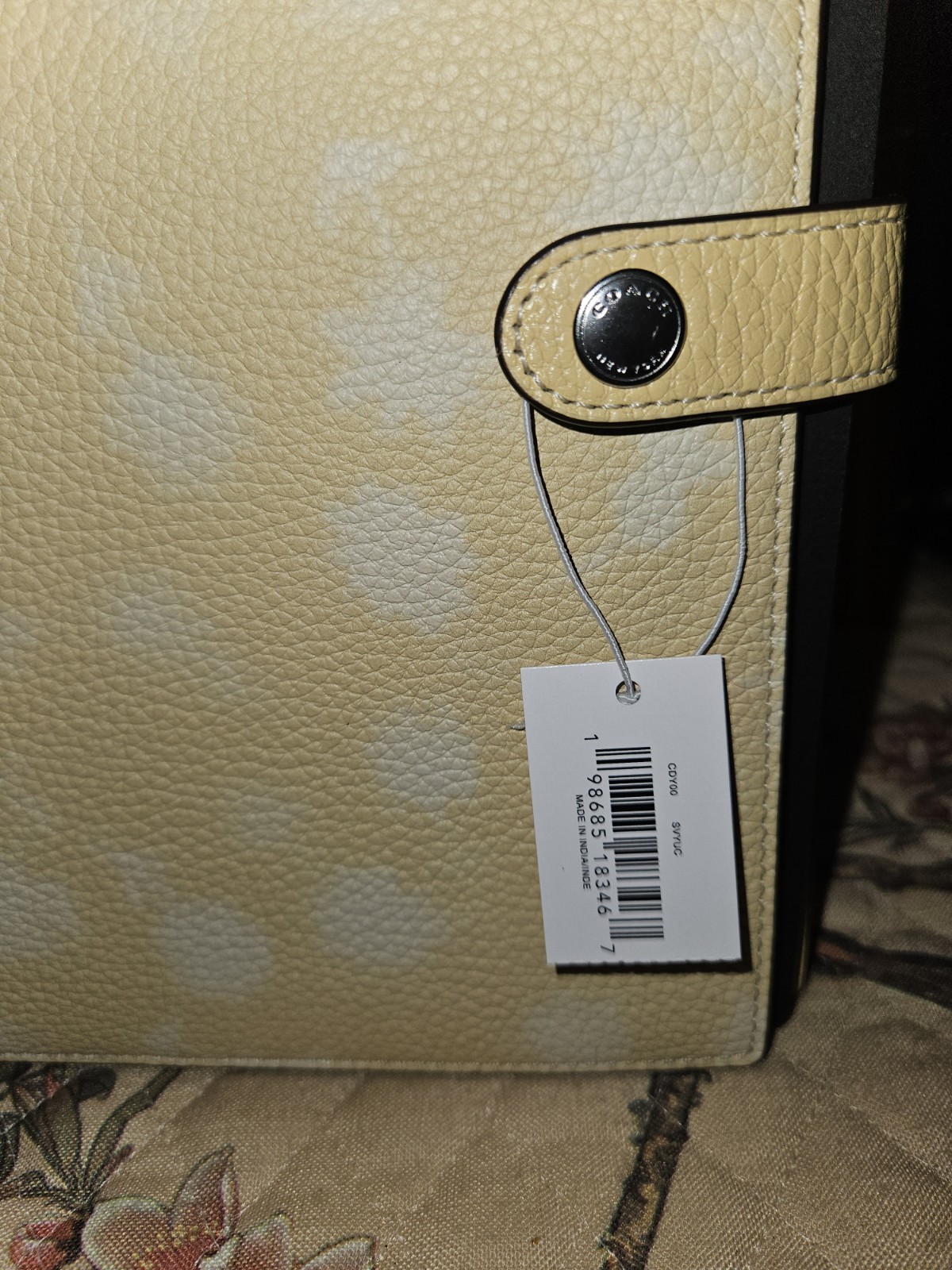 COACH Notebook Yellow Floral Print/Multi NWT 🌼🌼🌼