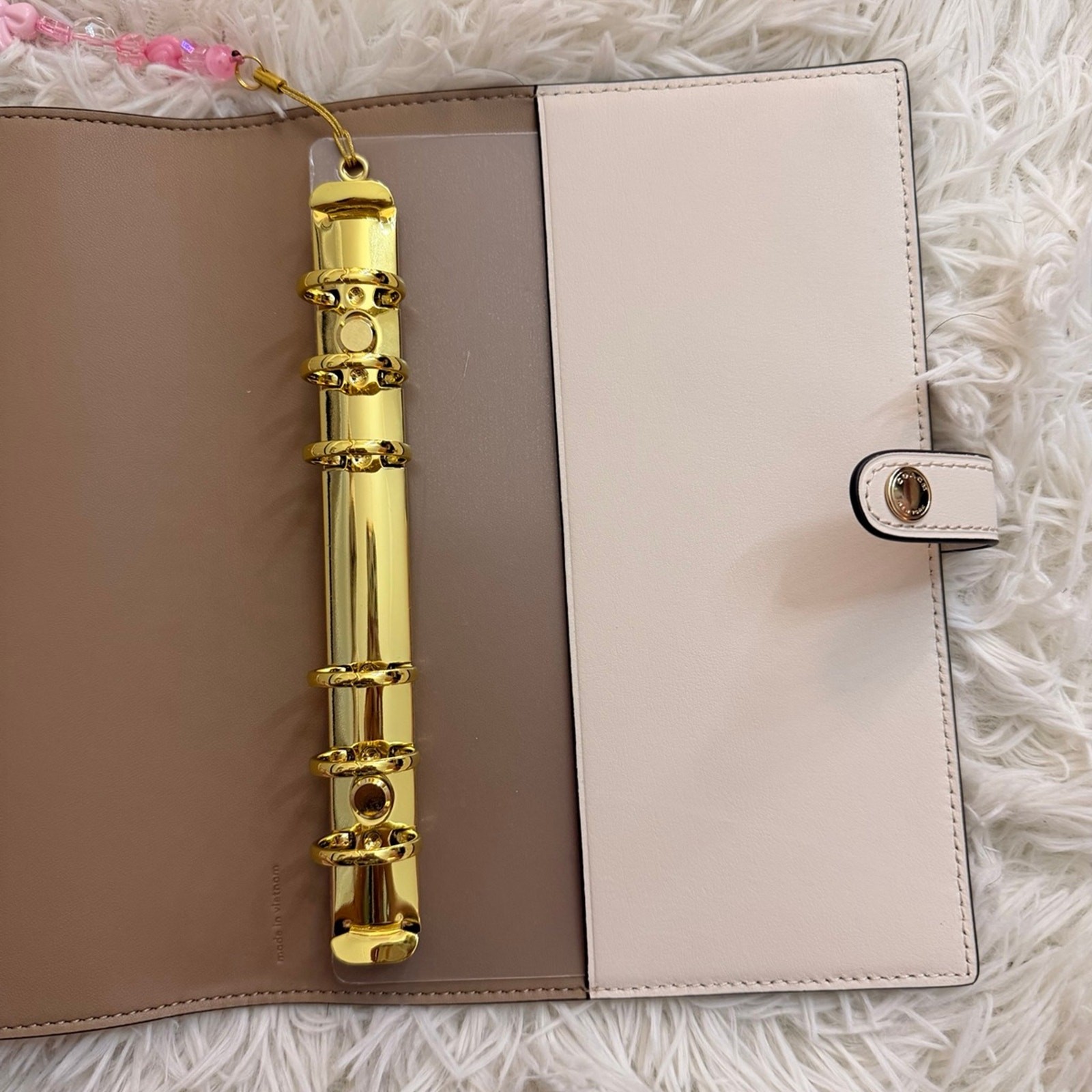 COACH Notebook A6 Binder Adapter Insert ONLY I *NOTEBOOK* Not Included